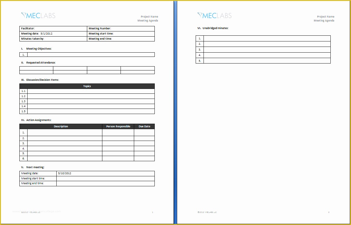 Meeting Minutes Template Free Of Informal Meeting Agenda Template Word Ms Fice How to