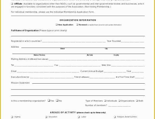 Membership Registration form Templates Free Of 15 Membership Application Templates – Free Sample