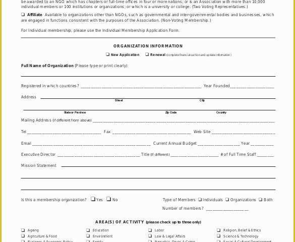 Membership Registration form Templates Free Of 15 Membership Application Templates – Free Sample