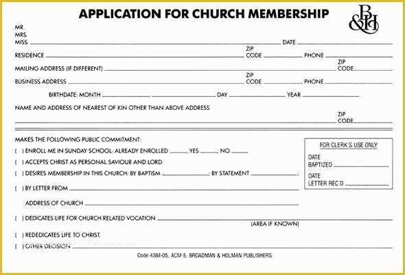 Membership Registration form Templates Free Of Church Membership form Template Doc Templates Resume