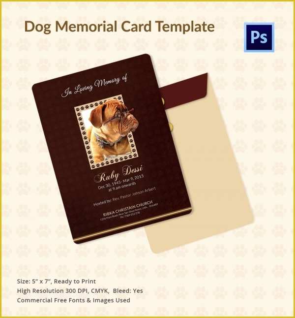 Memorial Cards for Funeral Template Free Of 31 Funeral Program Templates – Free Word Pdf Psd