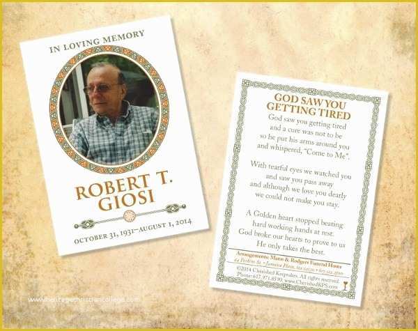 Memorial Cards for Funeral Template Free Of Funeral Prayer Cards Templates Free Download Aashe