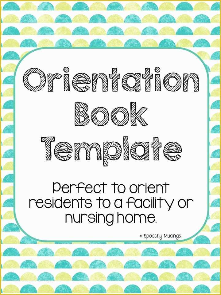 Memory Book Templates Free Of orientation Book Template Gives Options to Use Pictures