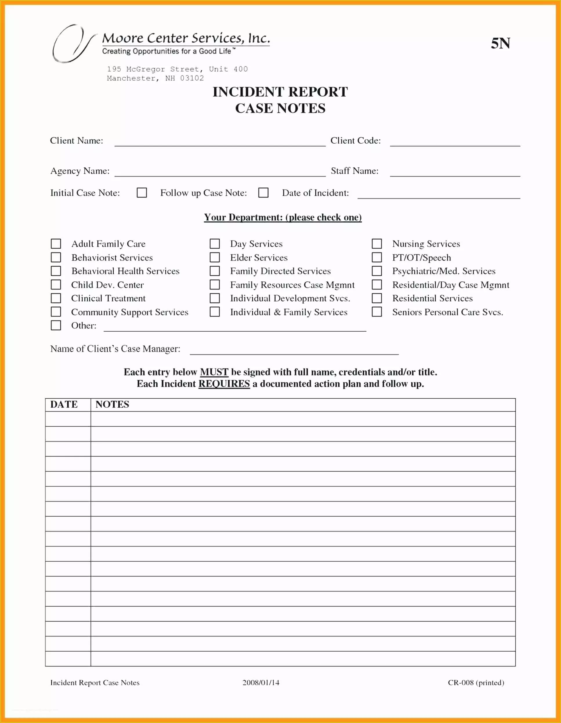 Mental Health Progress Note Template Free Of Elegant Behavioral Health Progress Notes forms