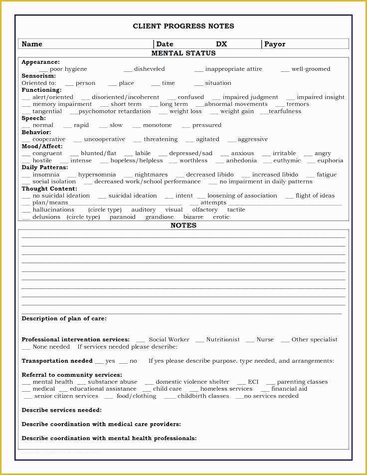 Mental Health Progress Note Template Free Of Free Download Doctors Notes Template Medical Note Doctor