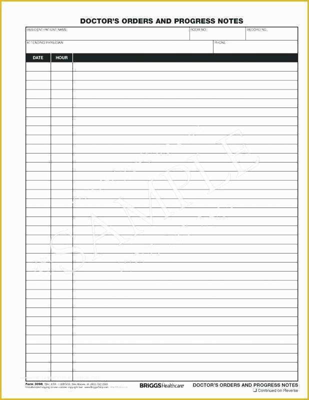 Mental Health Progress Note Template Free Of Medical Progress Notes Best Resume Templates Sample Note