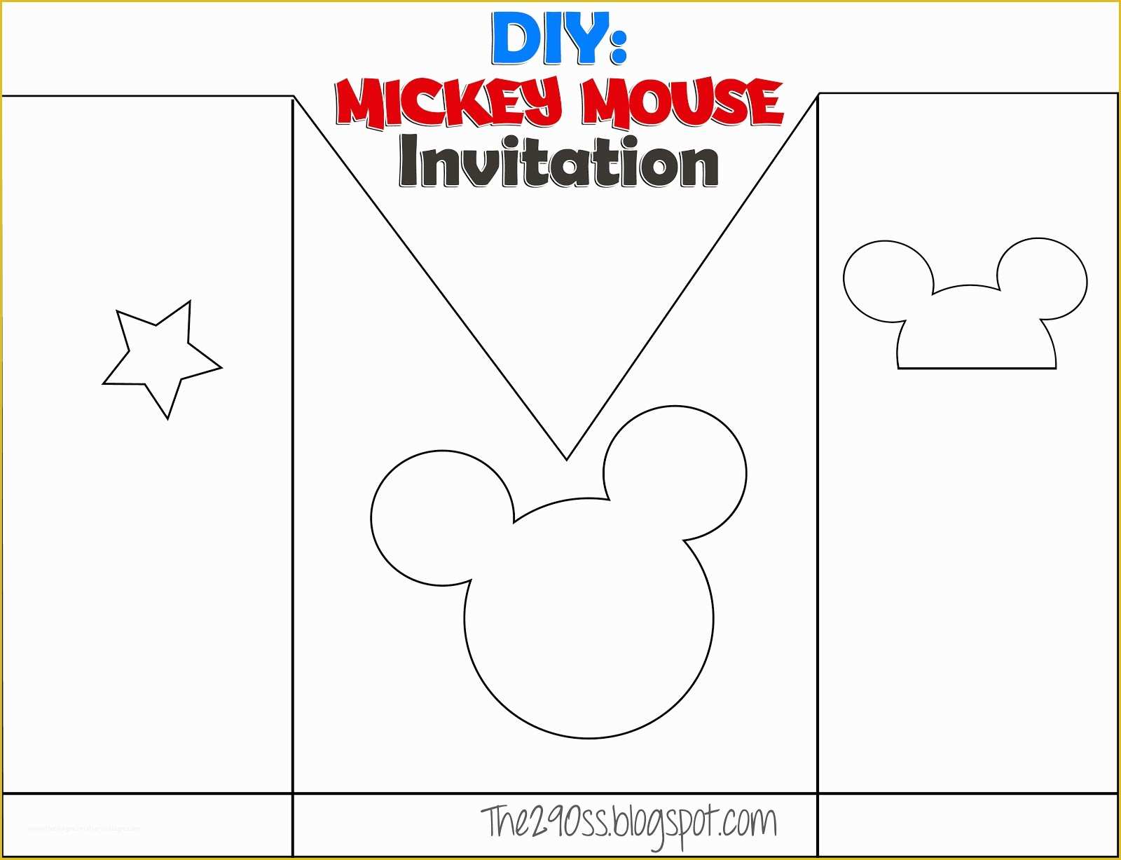 Mickey Mouse Invitation Template Free Download Of Diy Mickey Mouse mickey-mouse-invitation-template-free-download-of-diy-mickey-mouse