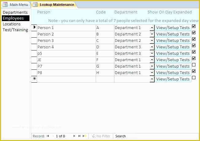 46 Microsoft Access Employee Training Database Template Free | Heritagechristiancollege