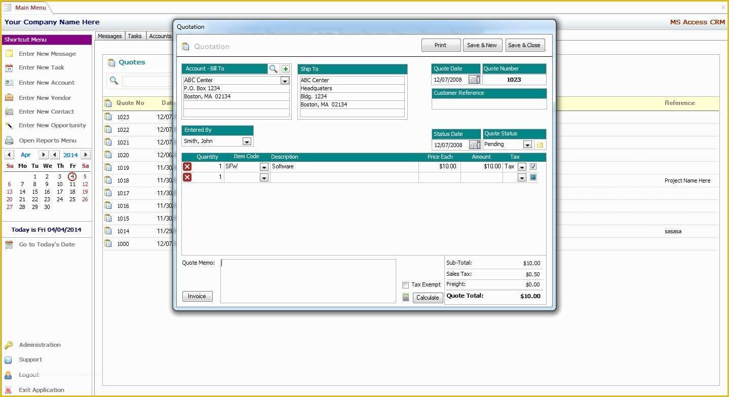 Microsoft Access Invoice Database Template Free Of Access Invoice Invoice Design Inspiration