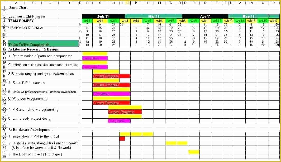 Microsoft Excel Gantt Chart Template Free Download Of Simple Gantt Chart Excel Template X Simple Microsoft Excel