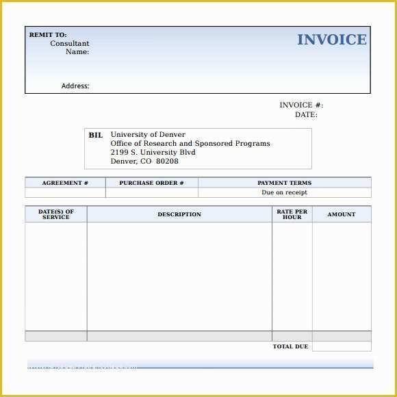 50 Microsoft Invoice Template Free Download