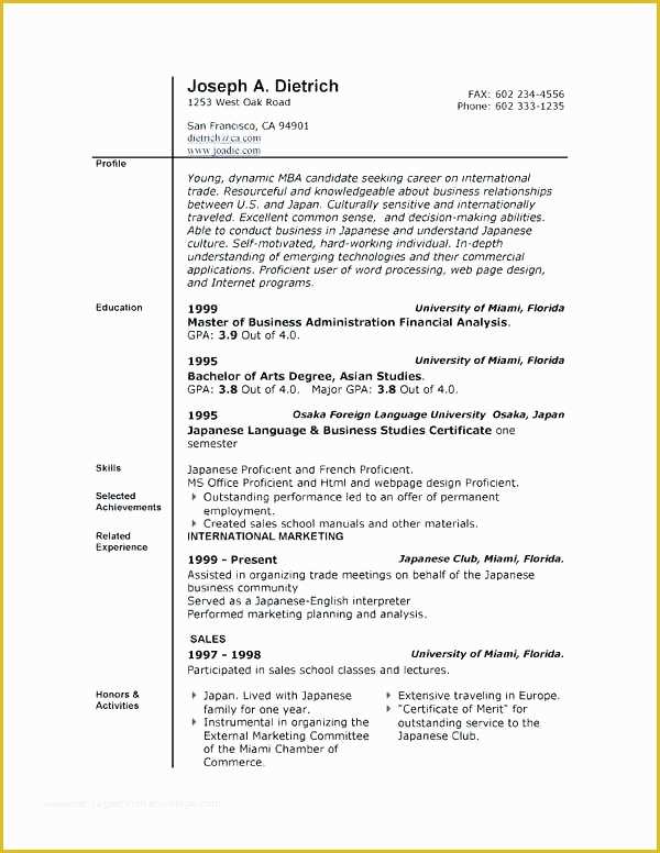 Microsoft Office 2007 Resume Templates Free Download Of Microsoft Fice Resume Templates 2007