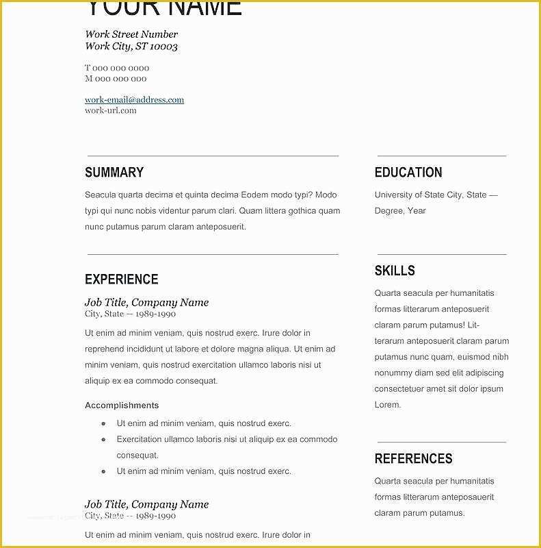 Microsoft Office 2007 Resume Templates Free Download Of Microsoft Fice Resume Templates Free Download Open