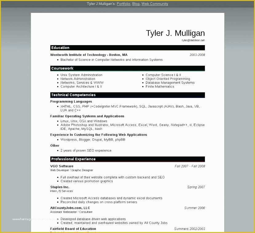 Microsoft Office 2007 Resume Templates Free Download Of Microsoft Office Word Resume Template – Komphelpso