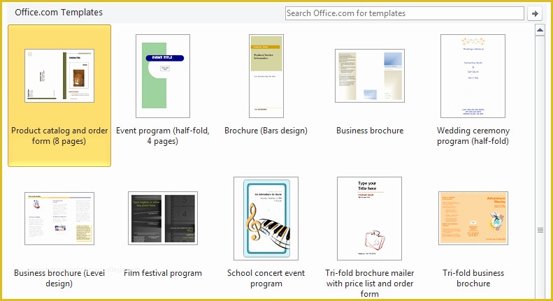 Microsoft Office 2010 Templates Downloads Free Of Microsoft Fice 2010 Booklet Template Free