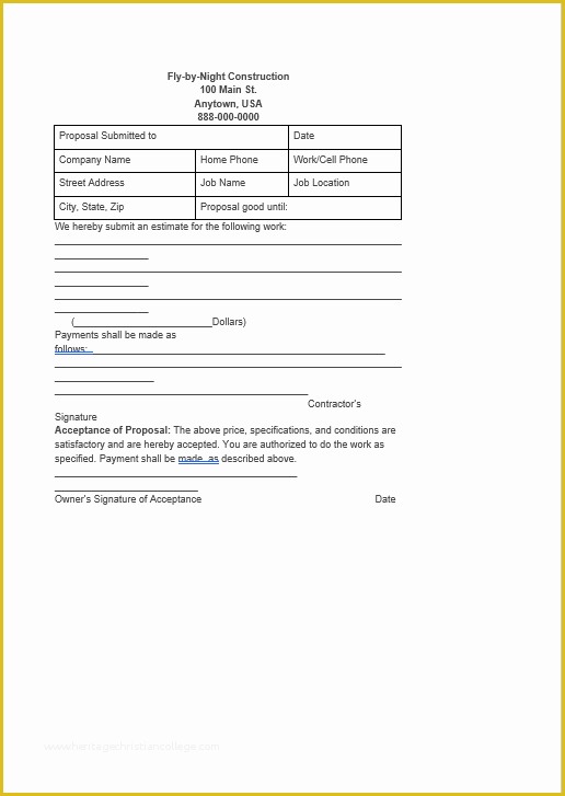 Microsoft Office Proposal Templates Free Of 42 Free Proposal Templates