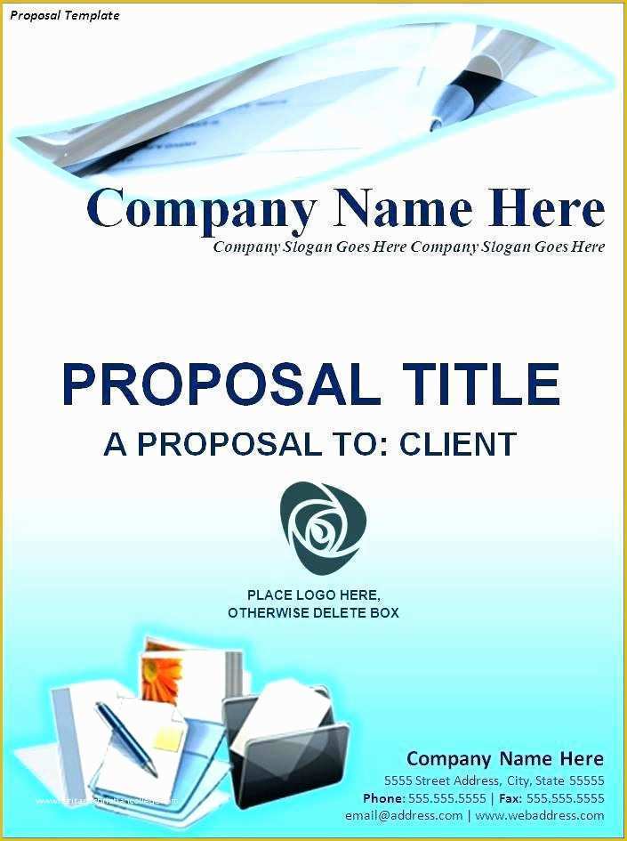 Microsoft Office Proposal Templates Free Of Free Proposal Templates Word Free Premium Templates