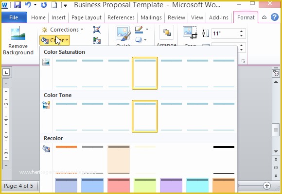 Microsoft Office Proposal Templates Free Of Modern Ui Business Proposal Template for Word