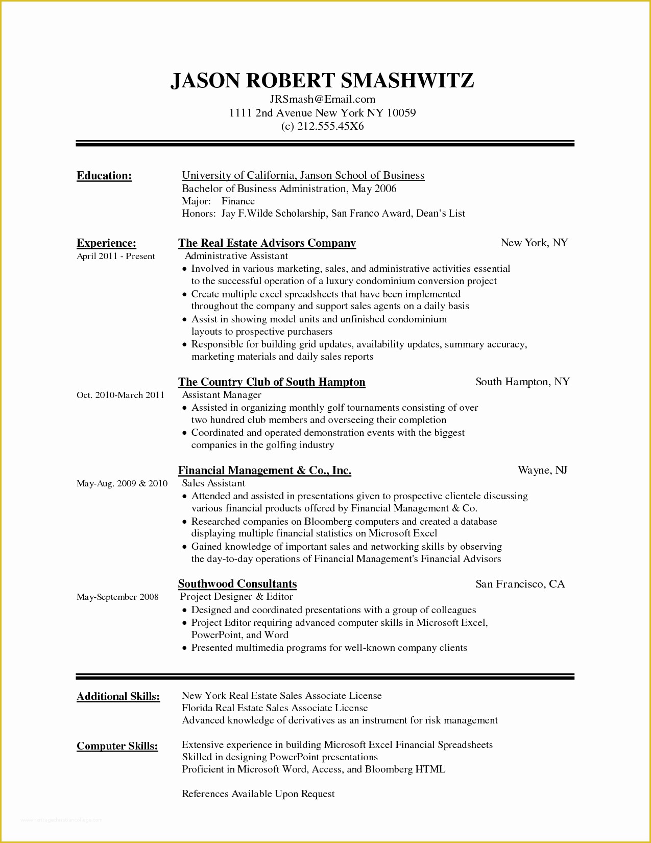 Microsoft Office Resume Templates Free Of Microsoft Word Resume Templates