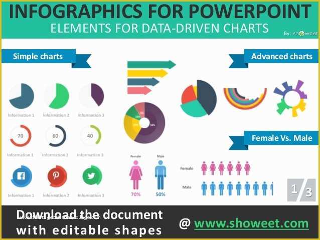 Microsoft Powerpoint Infographic Templates Free Of Charts & Infographics Templates for Powerpoint