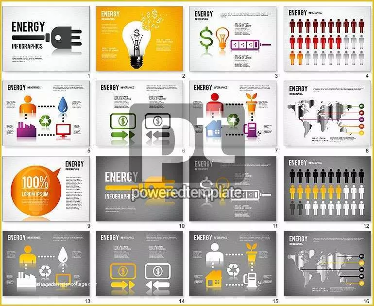 Microsoft Powerpoint Infographic Templates Free Of Energy Infographics for Powerpoint for Powerpoint