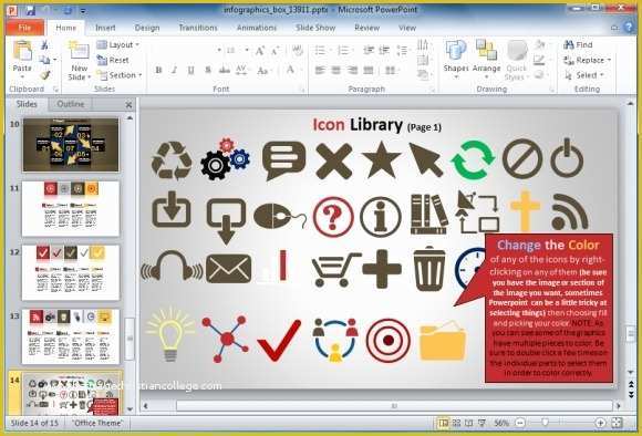 Microsoft Powerpoint Infographic Templates Free Of Infographic Icon Library Fppt