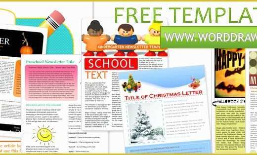 Microsoft Publisher Templates Free Download Of 7 Best Of Word Newsletter Templates Free