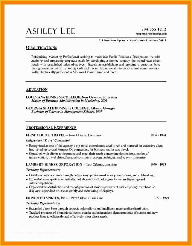 Microsoft Word Cv Templates Free Download Of Microsoft Word Resume Sample