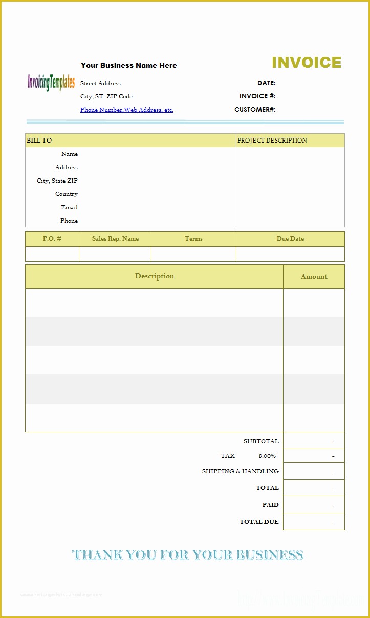 Microsoft Word Invoice Template Free Of Open Fice Invoice Templates Spreadsheet Templates for