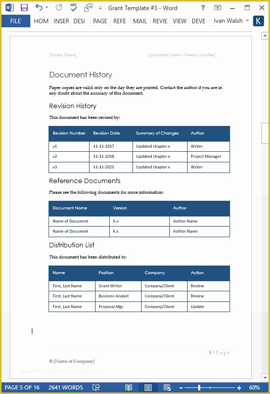 Microsoft Word Proposal Template Free Download Of Grant Proposal Templates Ms Word Free Excel Spreadsheet