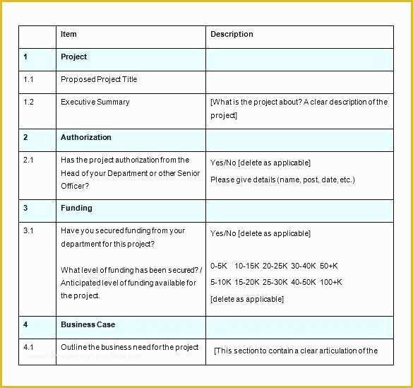 Microsoft Word Proposal Template Free Download Of Project Outline Template Microsoft Word – Maney