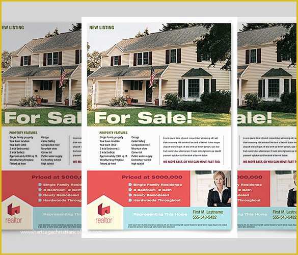 Microsoft Word Real Estate Flyer Template Free Of 38 Real Estate Flyer Templates Psd Ai Word Indesign