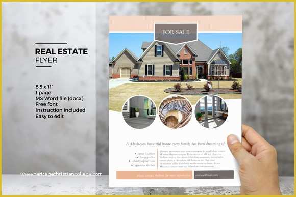 Microsoft Word Real Estate Flyer Template Free Of Open Mic Flyer Word Template Designtube Creative