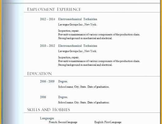 Microsoft Word Resume Templates 2011 Free Of Best Resume Templates 2015st Free Resume Templates