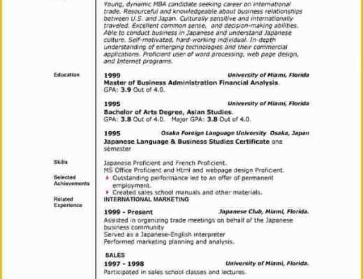 Microsoft Works Free Resume Templates Of 6 Free Resume Templates Microsoft Word 2007 Bud