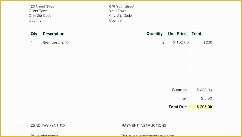 Microsoft Works Invoice Template Free Download Of Blank Invoice Template Microsoft Works 12 Taboos About