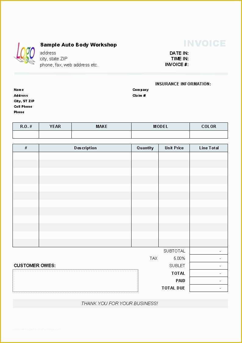 Microsoft Works Invoice Template Free Download Of Free Invoice Template Microsoft Works Invoice Template Ideas