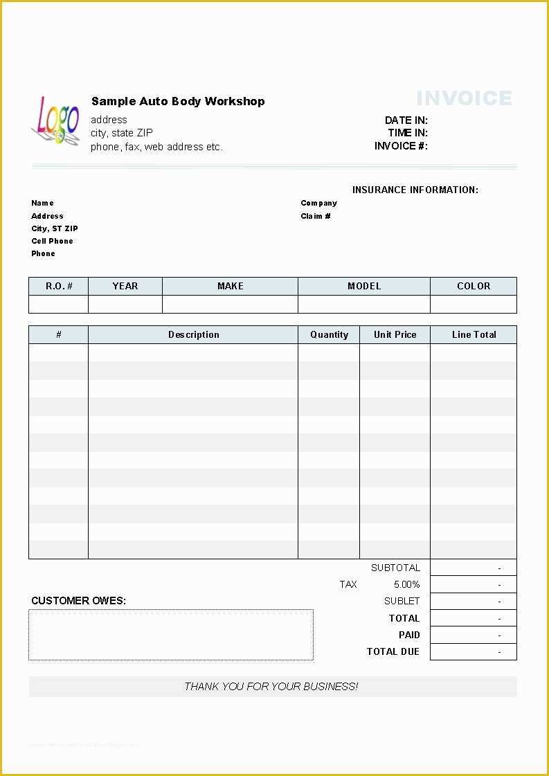 Microsoft Works Invoice Template Free Download Of Free Invoice Template Microsoft Works Invoice Template Ideas