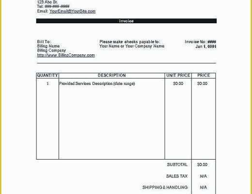 Microsoft Works Invoice Template Free Download Of Free Invoice Template Microsoft Works Works Spreadsheet
