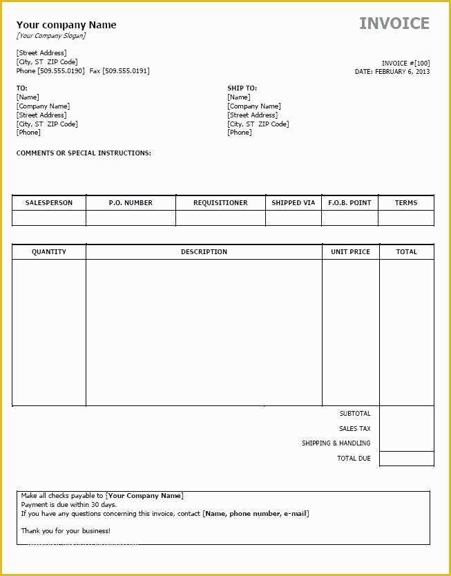 Microsoft Works Invoice Template Free Download Of Microsoft Works Invoice Template Templates Invoices Create