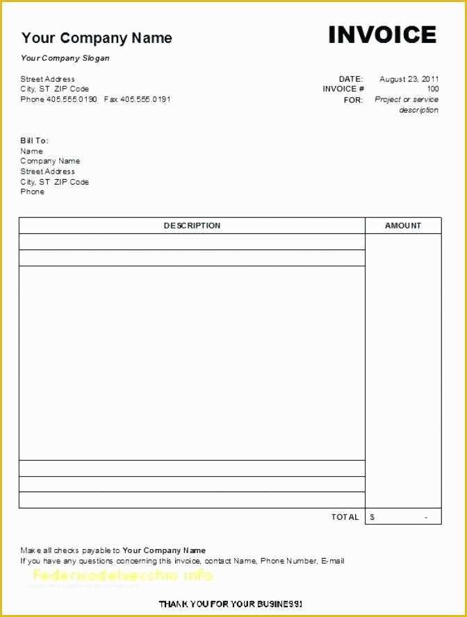 how-to-make-a-default-invoice-template-in-word-2007-gaishot