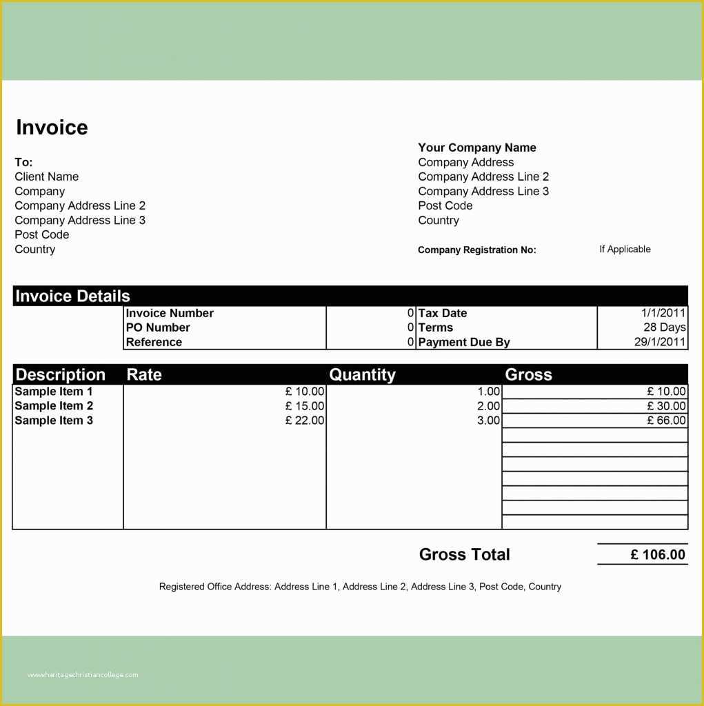 Microsoft Works Invoice Template Free Download Of Works Invoice Template Building Work Receipt Construction