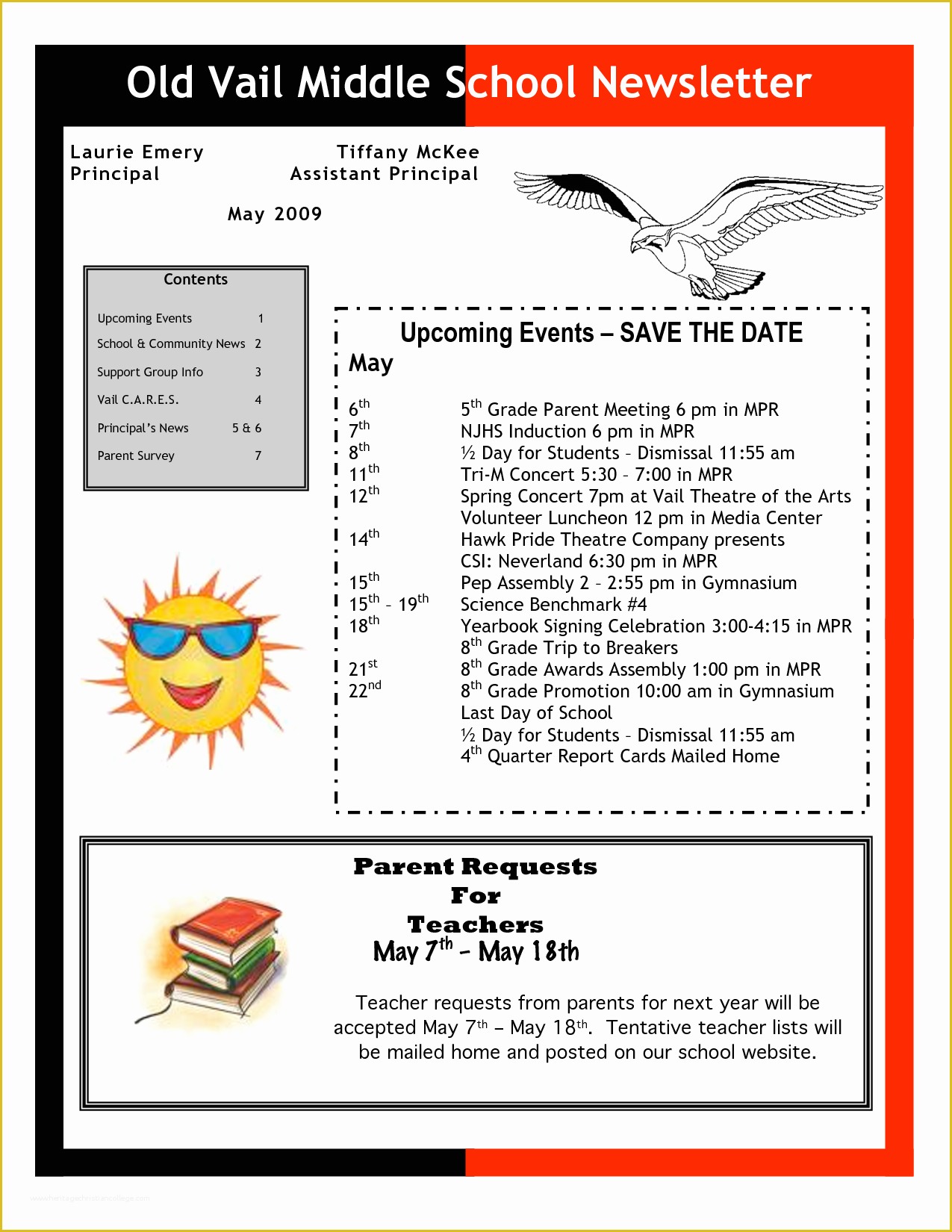 Middle School Newsletter Templates Free Of Best S Of Middle School Newspaper Template