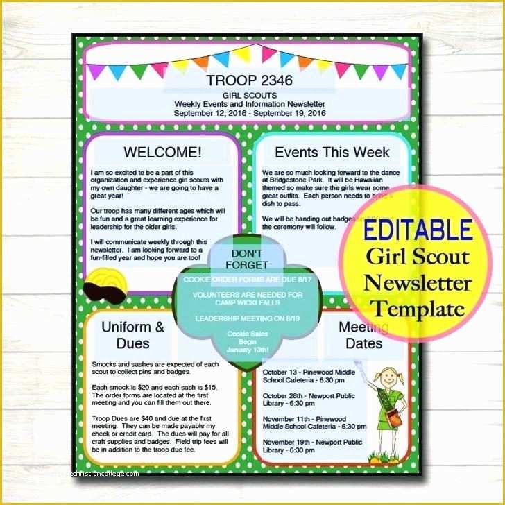 Middle School Newsletter Templates Free Of Weekly Primary School Classroom Newsletter Template Middle
