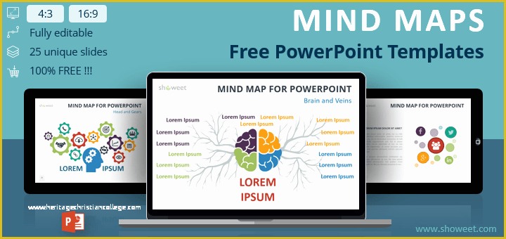 Mind Map Template Free Download Of Mind Map Templates for Powerpoint