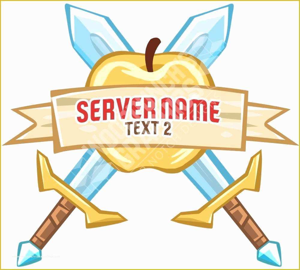 Minecraft Server Logo Template Free Of Hardcore Kitpvp Server Logo Template – Woodpunch S
