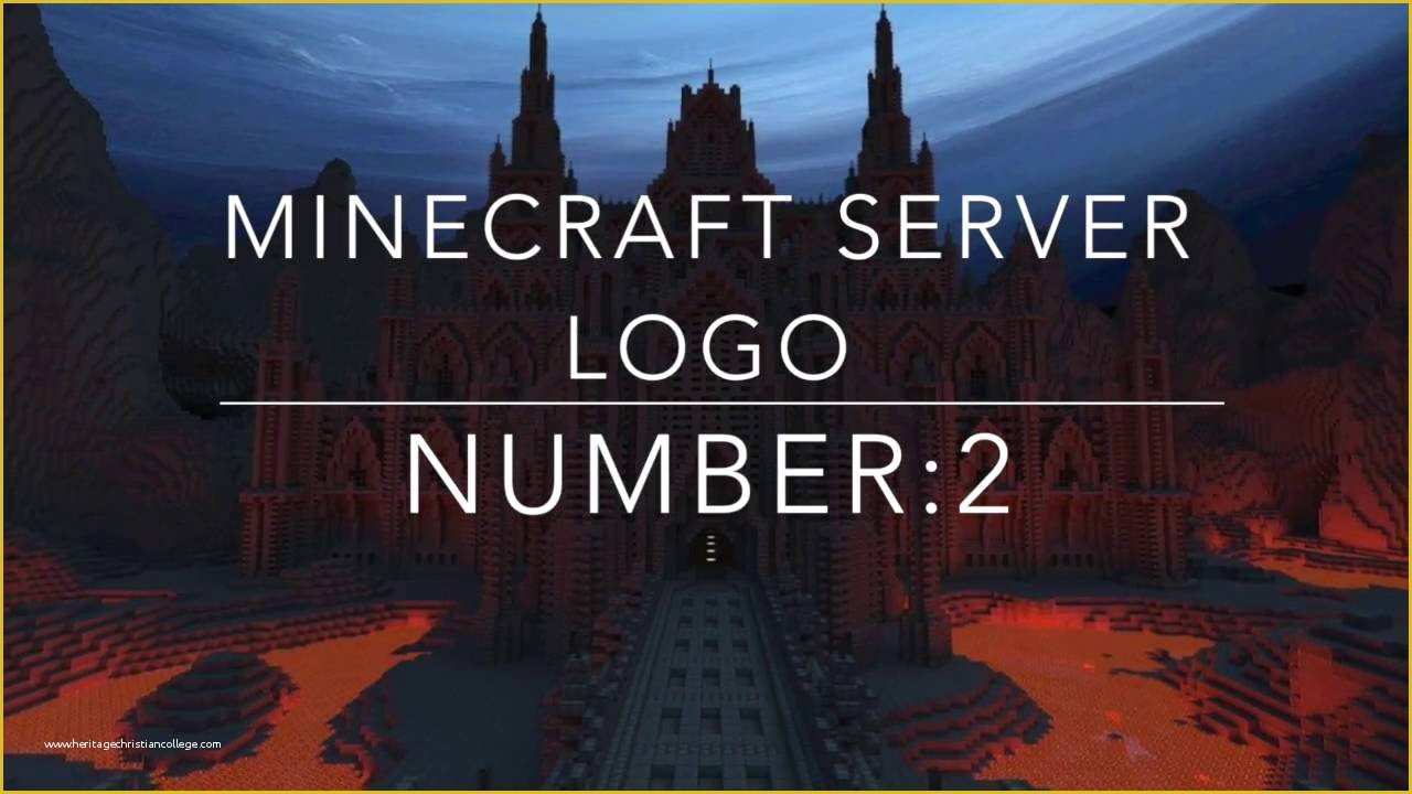 Minecraft Server Logo Template Free Of Minecraft Free Server Logo Template