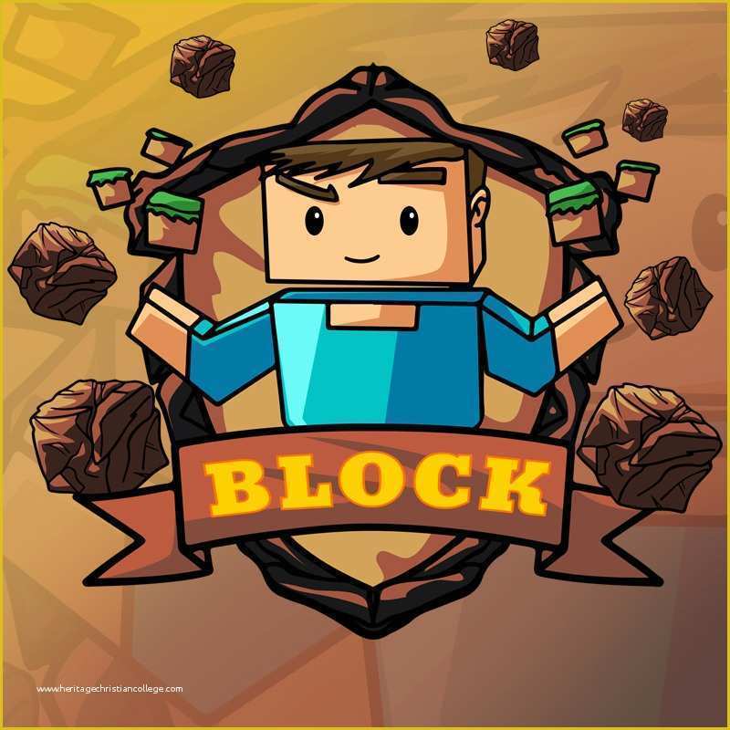 Minecraft Server Logo Template Free Of Minecraft Logo Template 05 Minecraft Logo Maker
