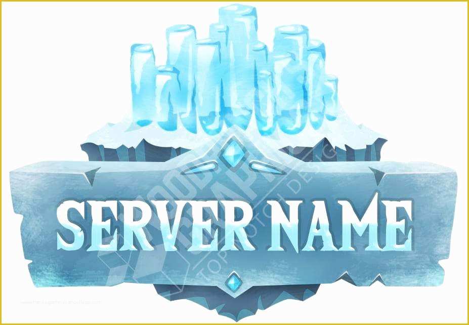 Minecraft Server Logo Template Free Of Minecraft Server Logo Template Frozen – Woodpunch S