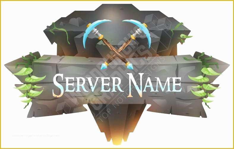 Minecraft Server Logo Template Free Of Minecraft Server Logo Template the Mine – Woodpunch S